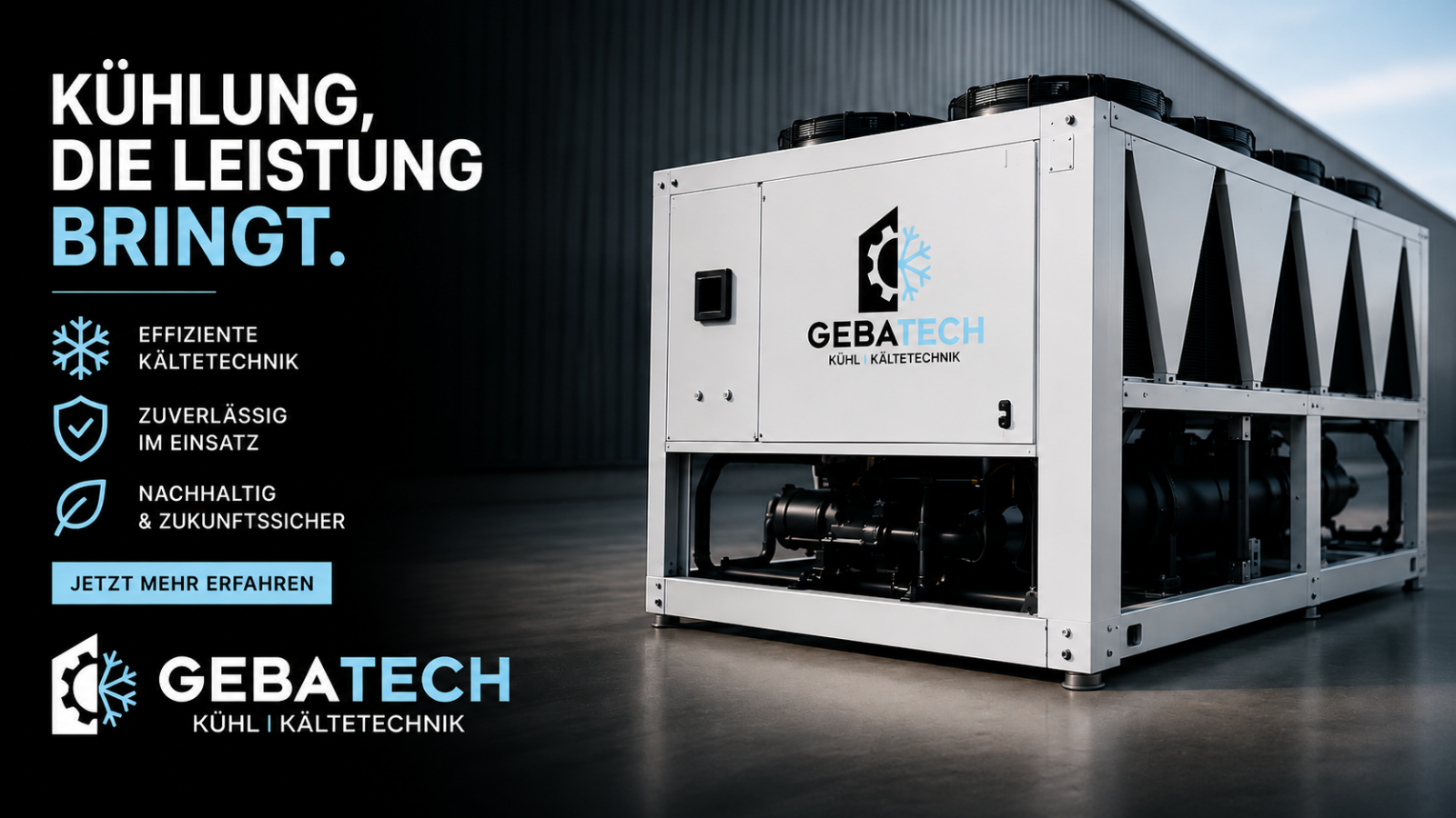 GEBATECH KÄLTETECHNIK KÜHLUNG FREECOOLING INDUSTRIE KÜHLTECHNIK WARTUNG INSTANDHALTUNG REPARATUR STÖRUNGSDIENST